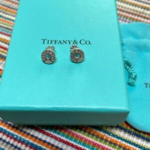 Tiffany and Co. 1837 silver 925 stud earrings